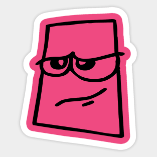 Square heads – Moods 24 Sticker